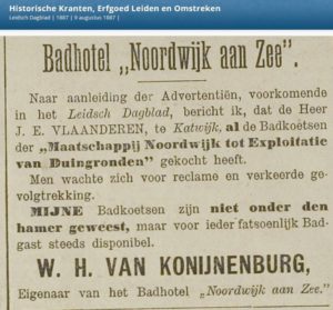 Advertentie hotel